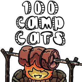 Обкладинка гри 100 Camp Cats