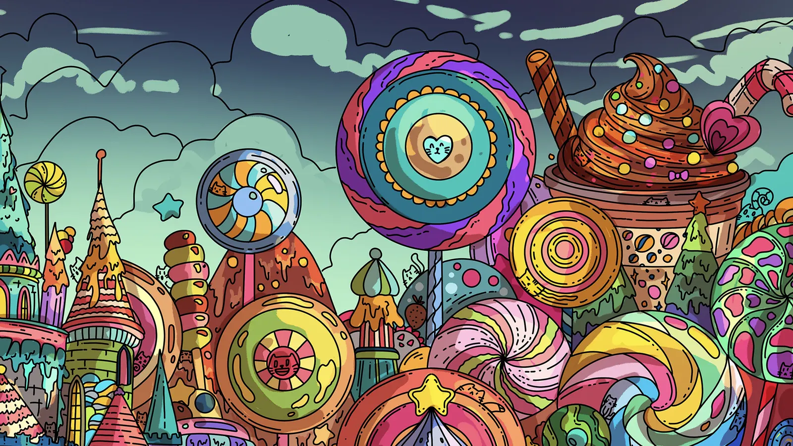 100 Candy Cats media 13