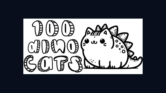 100 Dino Cats