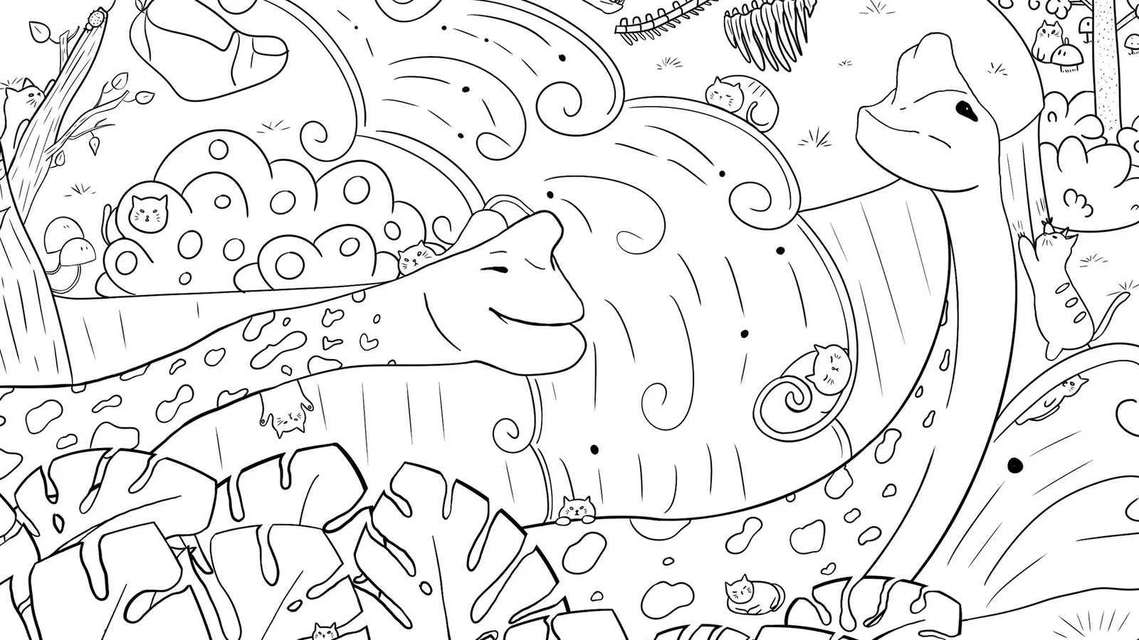 100 Dino Cats media 2