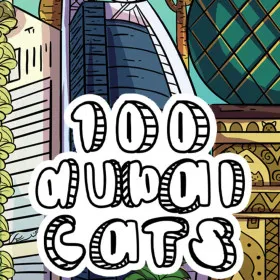 Обкладинка гри 100 Dubai Cats