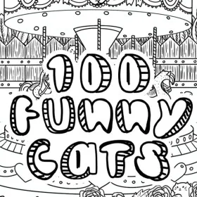 Обкладинка гри 100 Funny Cats