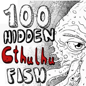 Обкладинка гри 100 hidden Cthulhu fish