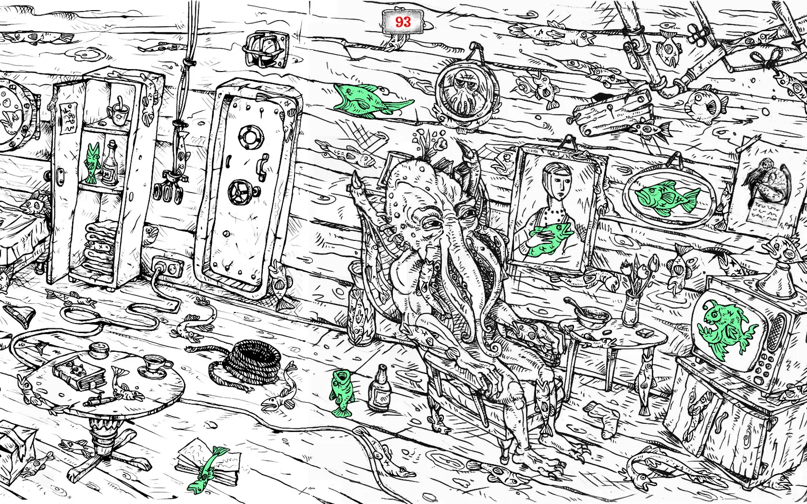 100 hidden Cthulhu fish media 2