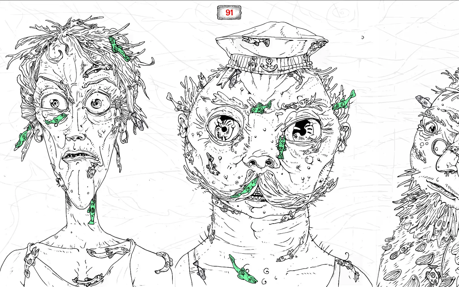 100 hidden Cthulhu fish media 3