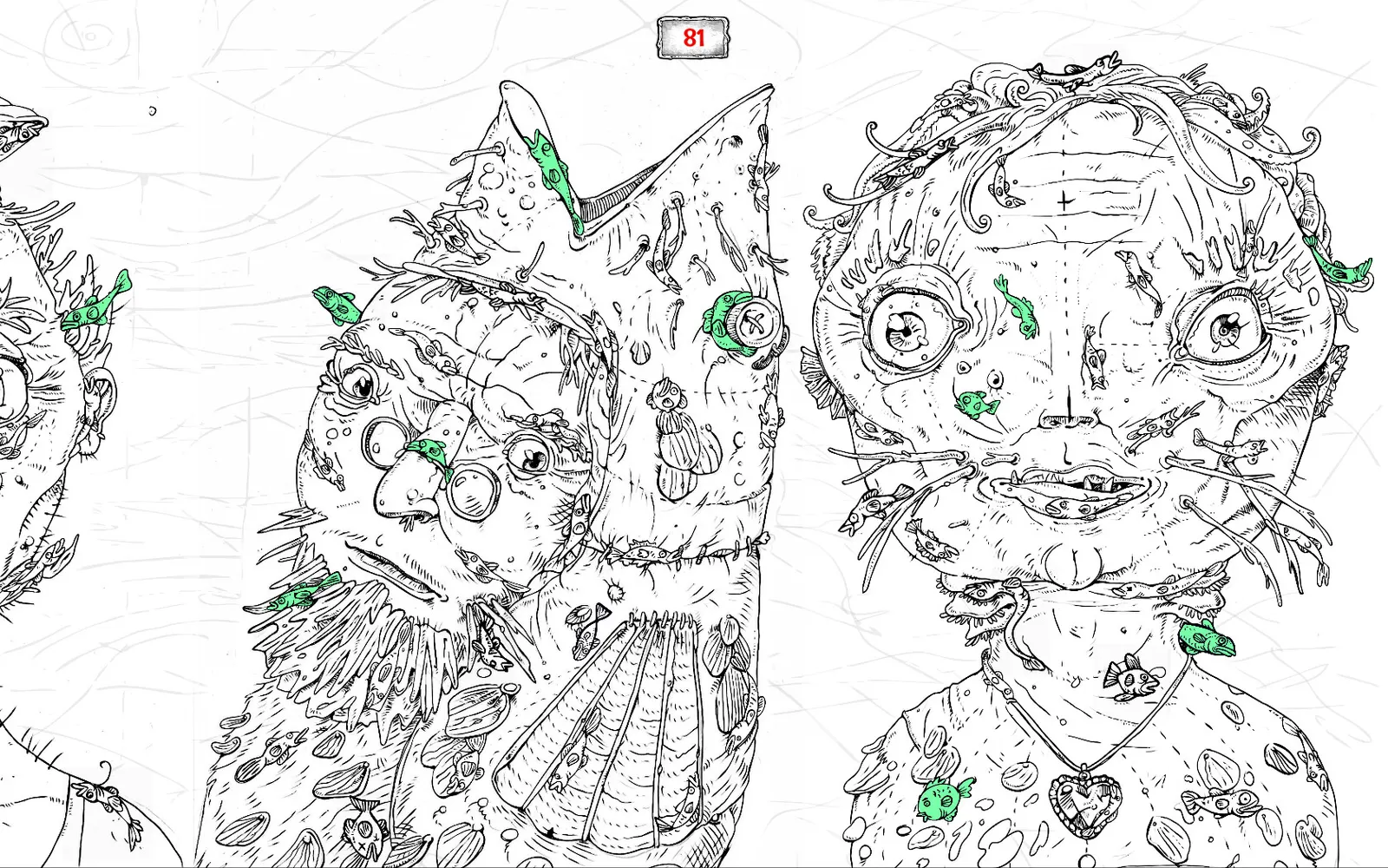 100 hidden Cthulhu fish media 6