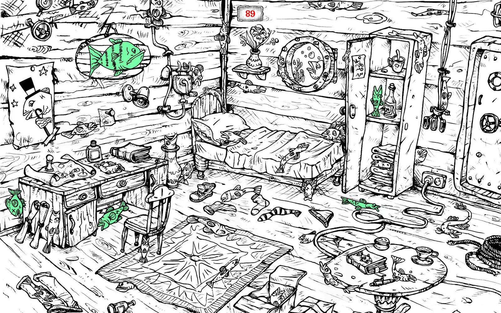 100 hidden Cthulhu fish media 7