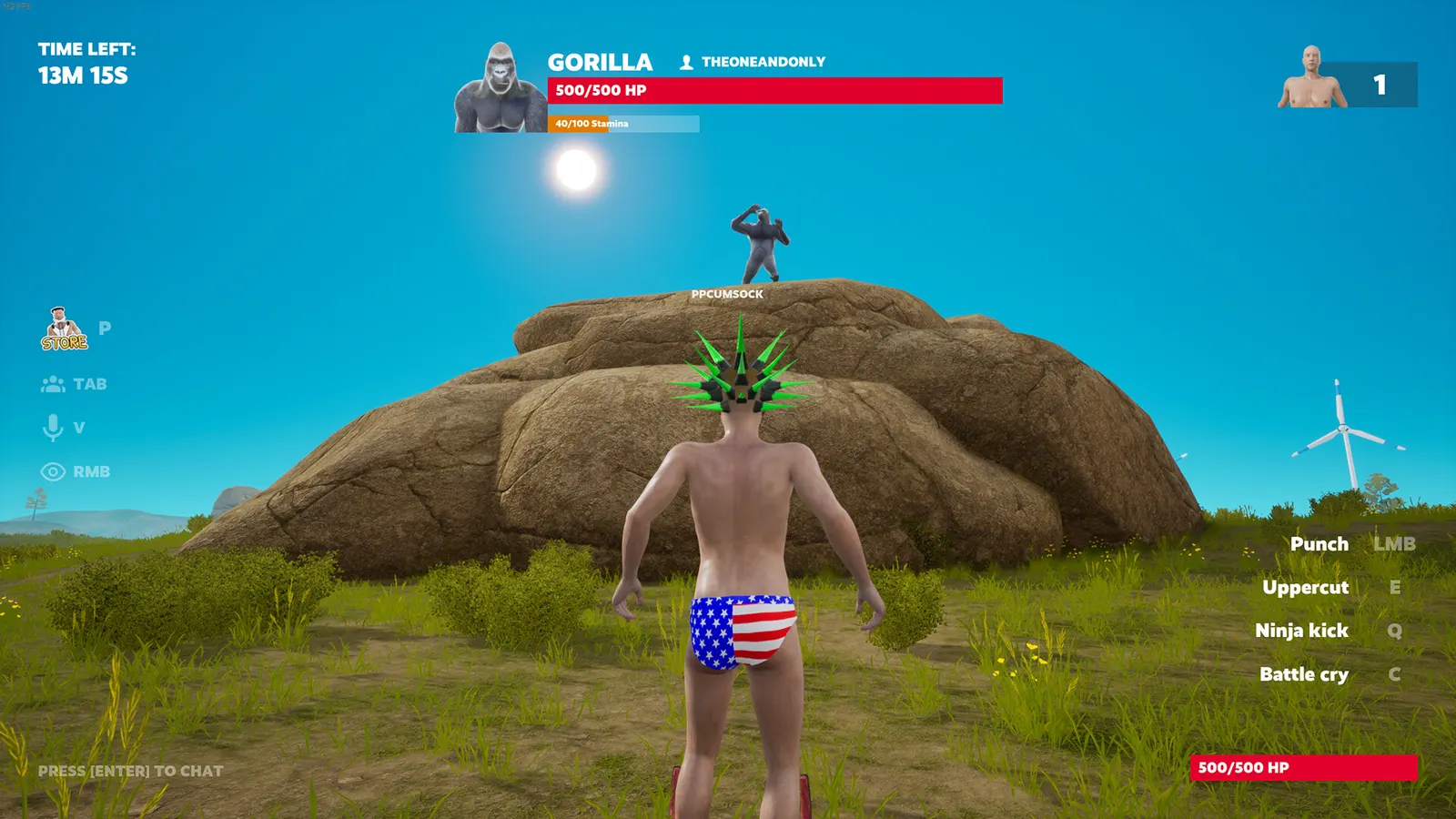 100 Men vs 1 Gorilla media 6