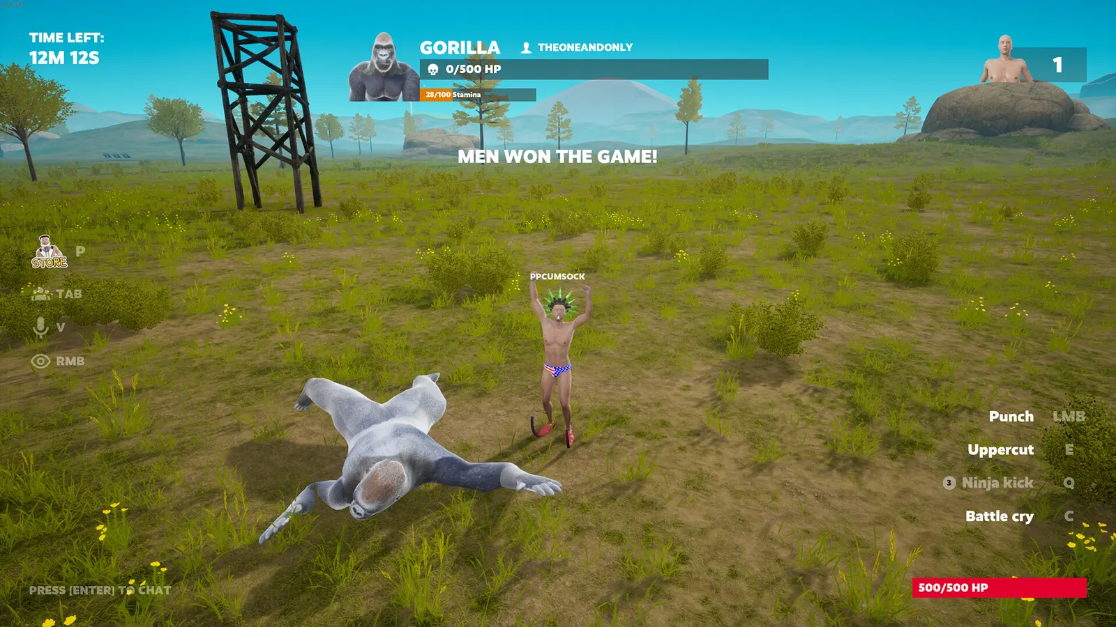 100 Men vs 1 Gorilla media 11