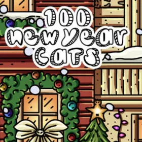 Обкладинка гри 100 New Year Cats
