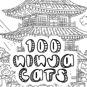 Обкладинка гри 100 Ninja Cats