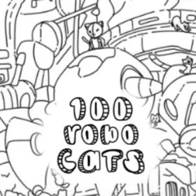 Обкладинка гри 100 Robo Cats