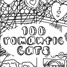Обкладинка гри 100 Romantic Cats