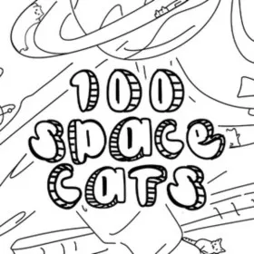 Обкладинка гри 100 Space Cats
