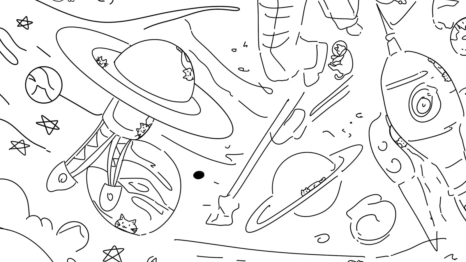 100 Space Cats media 11