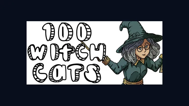 100 Witch Cats