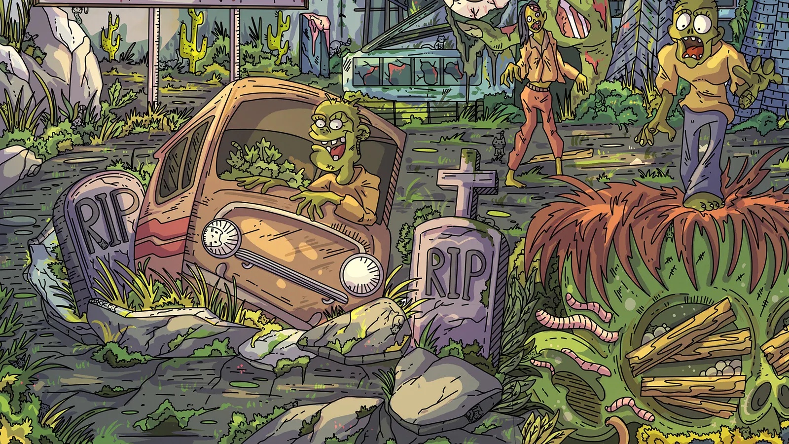 100 Zombie Cats media 3