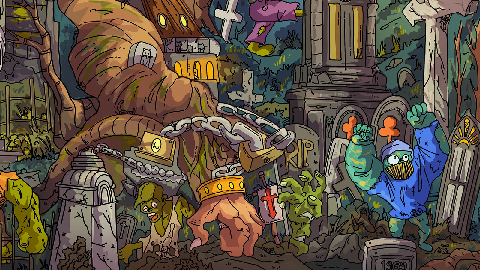 100 Zombie Cats media 7
