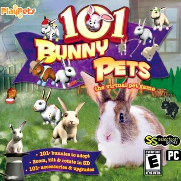 Обкладинка гри 101 Bunny Pets