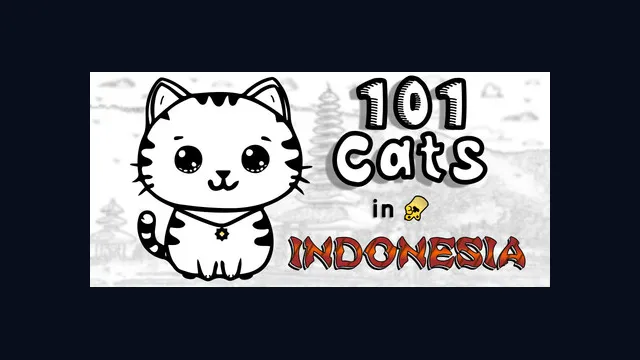Hidden Pets: 101 Cats in Indonesia