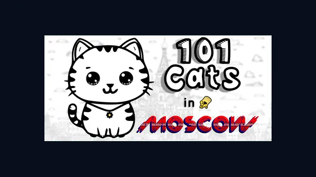 Hidden Pets: 101 Cats in Moscow