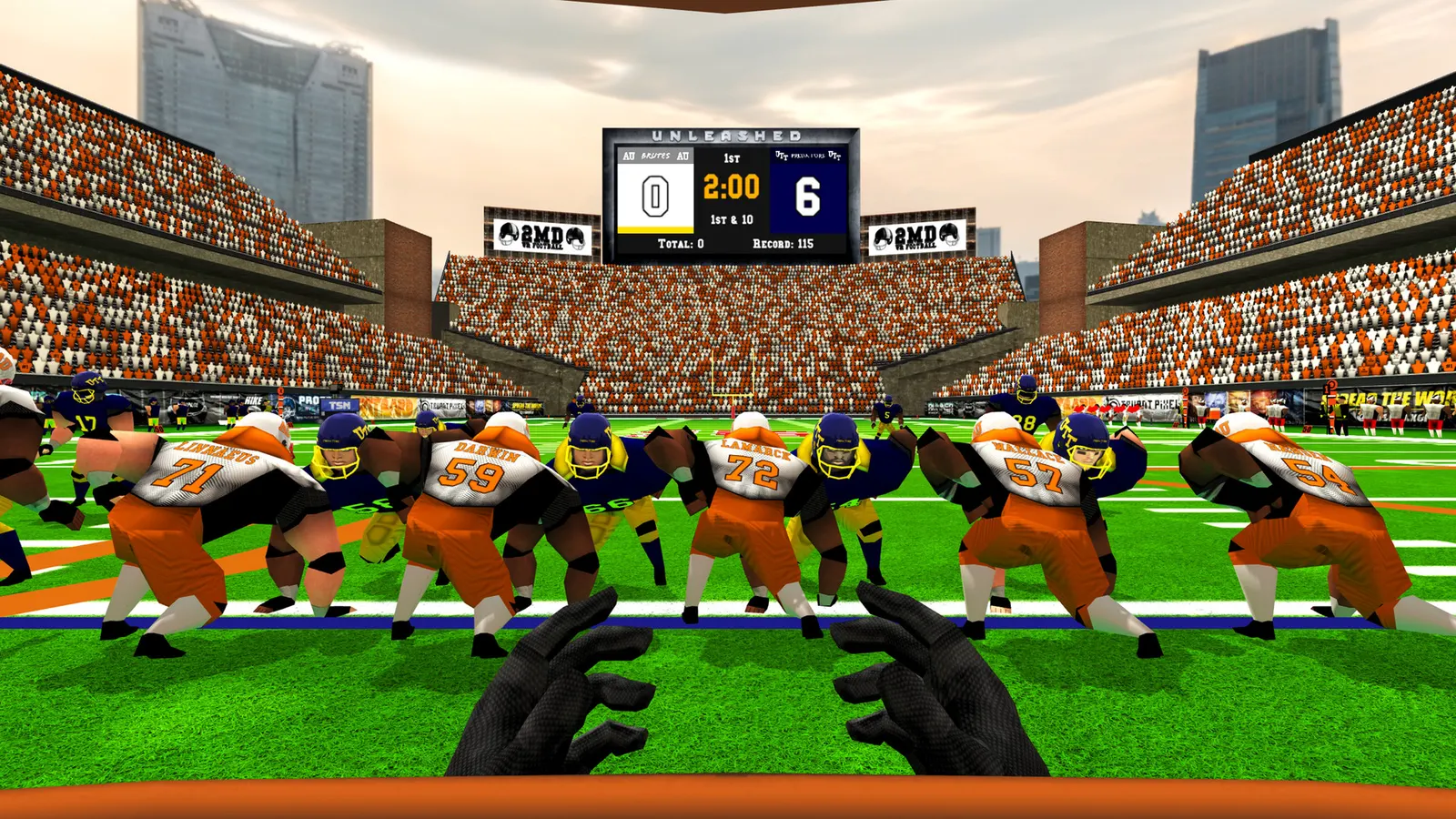 2MD:VR Football Unleashed ALL✰STAR media 3