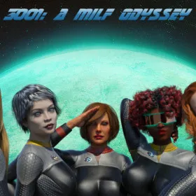 Обкладинка гри 3001: A MILF Odyssey - NSFW Sci-Fi Porn