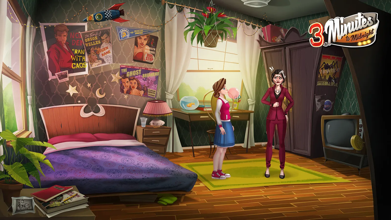 3 Minutes to Midnight® - A Comedy Graphic Adventure media 3