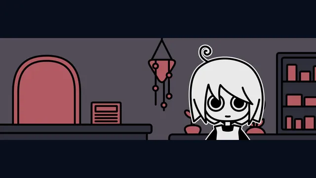 a pet shop after dark