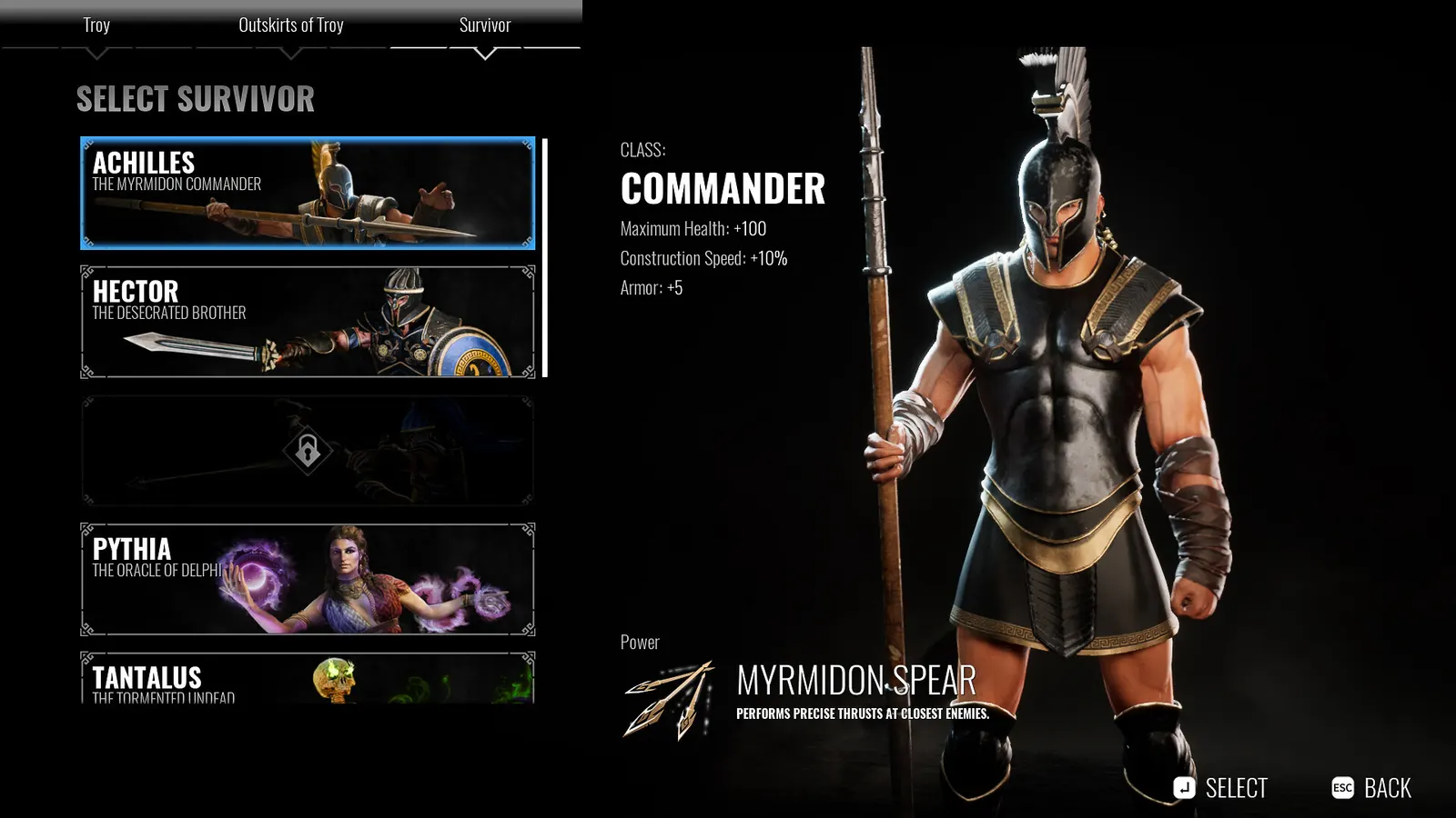 Achilles: Survivor media 5