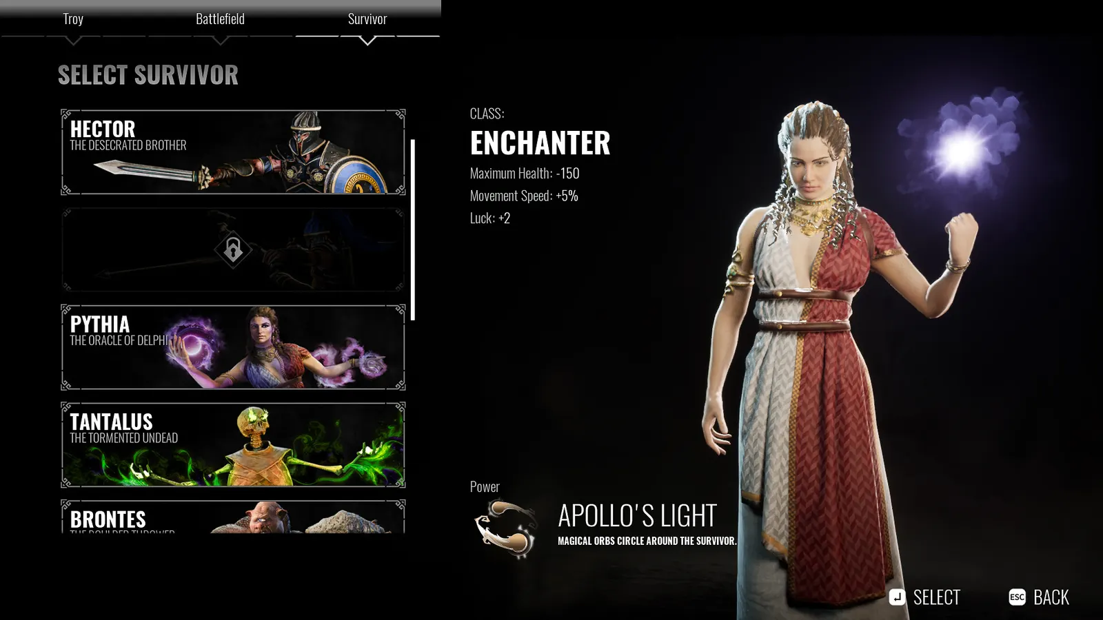 Achilles: Survivor media 13