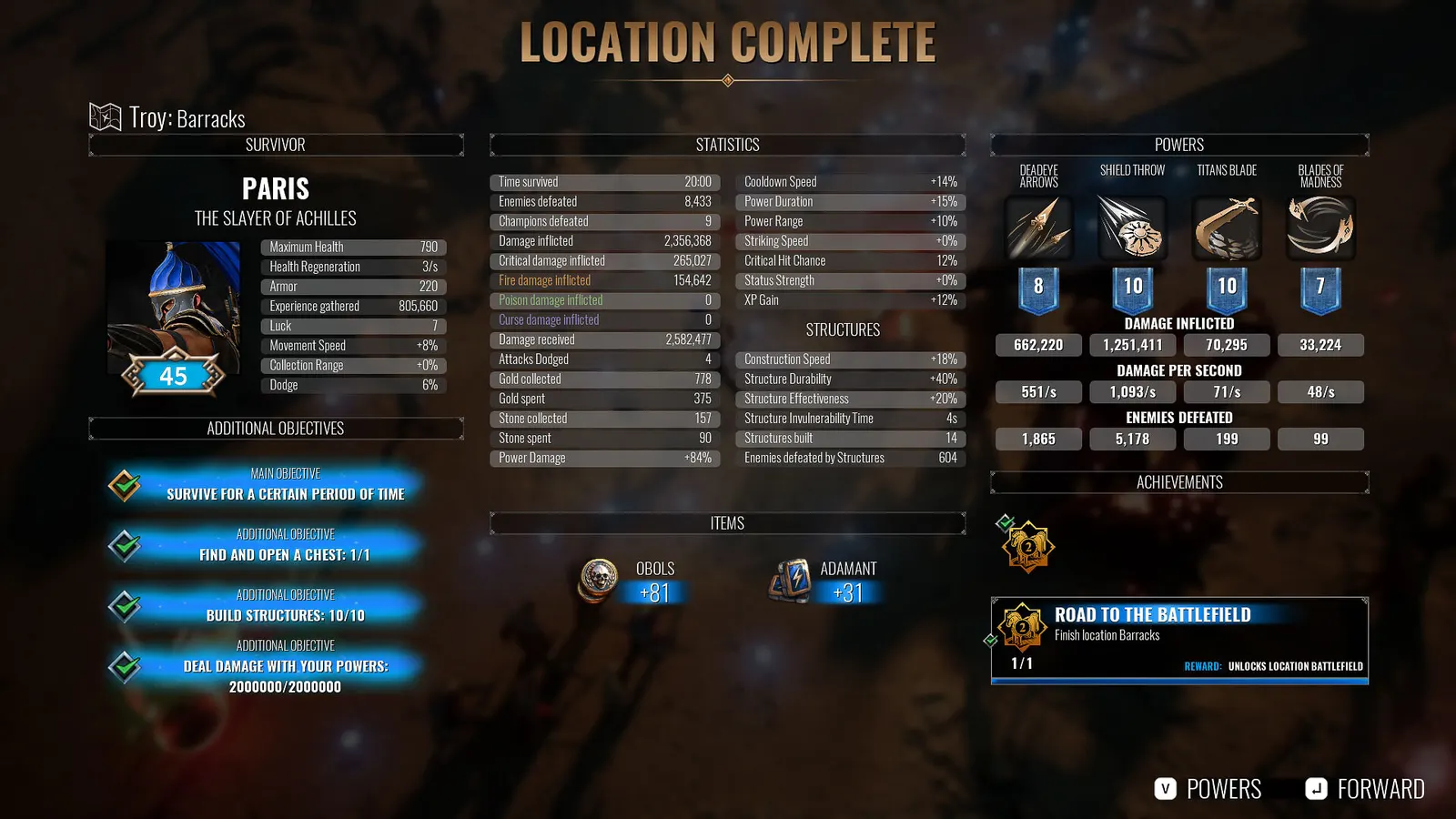 Achilles: Survivor media 15