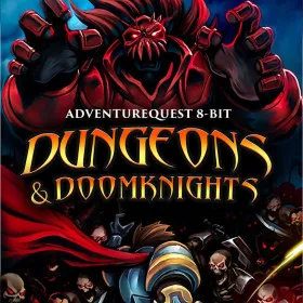 Обкладинка гри AdventureQuest 8-Bit: Dungeons & DoomKnights