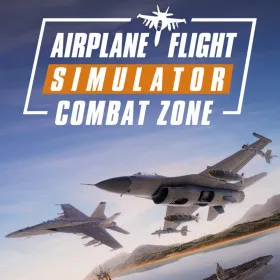 Обкладинка гри Airplane Flight Simulator : Combat Zone