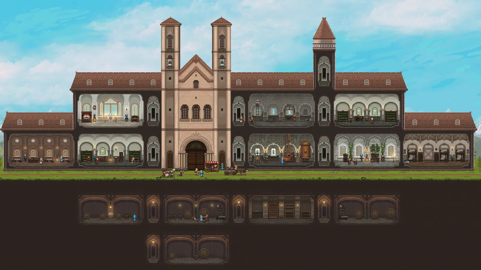 Ale Abbey - Monastery Brewery Tycoon media 4
