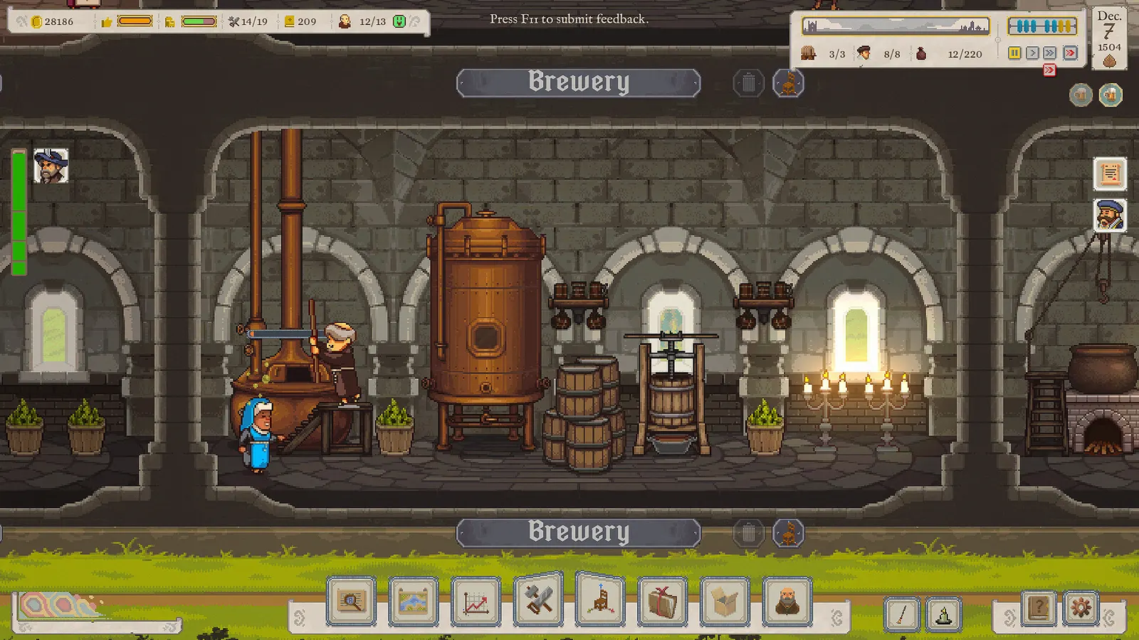 Ale Abbey - Monastery Brewery Tycoon media 3