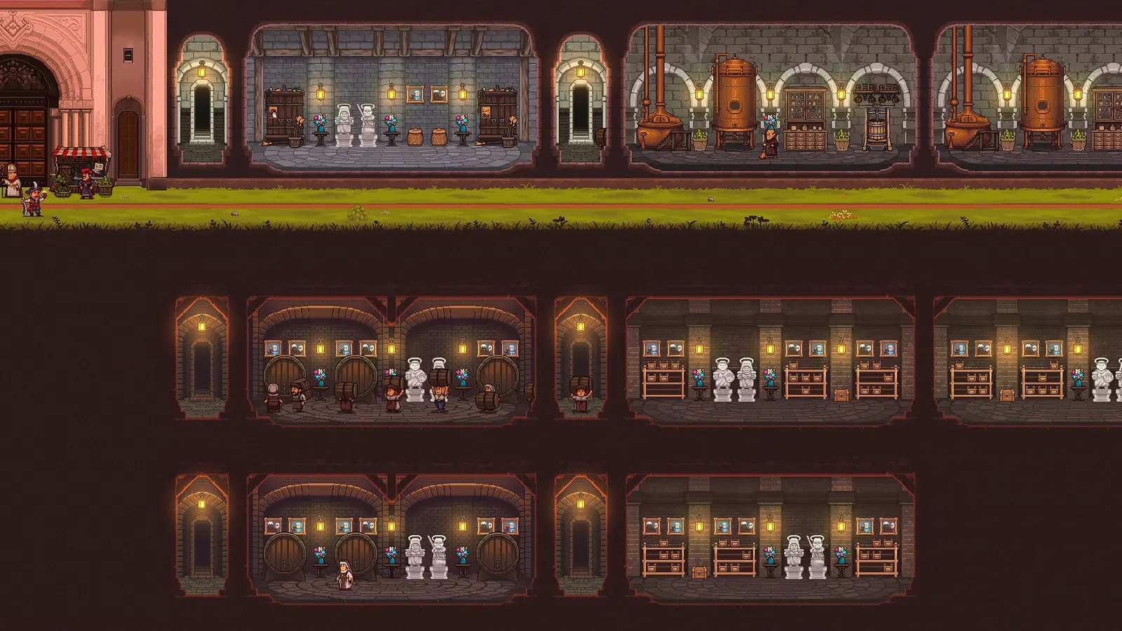 Ale Abbey - Monastery Brewery Tycoon media 5