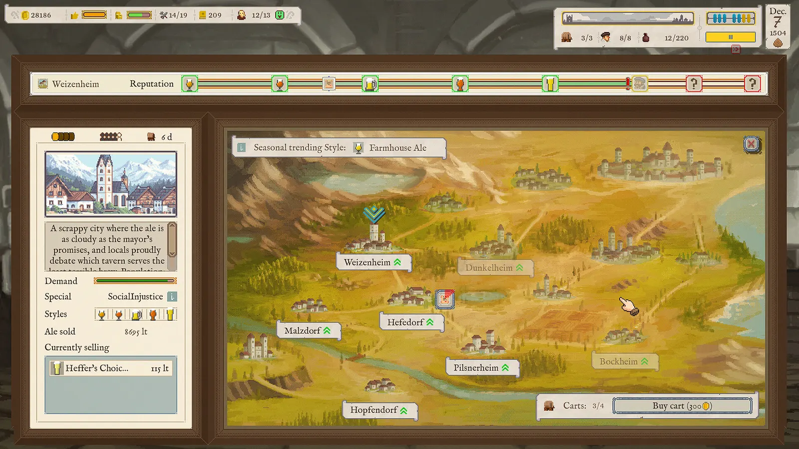 Ale Abbey - Monastery Brewery Tycoon media 9