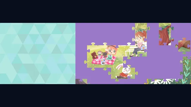 Alice in Wonderland - a jigsaw puzzle tale