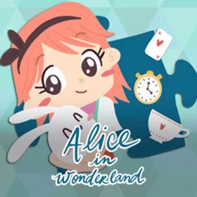 Обкладинка гри Alice in Wonderland - a jigsaw puzzle tale