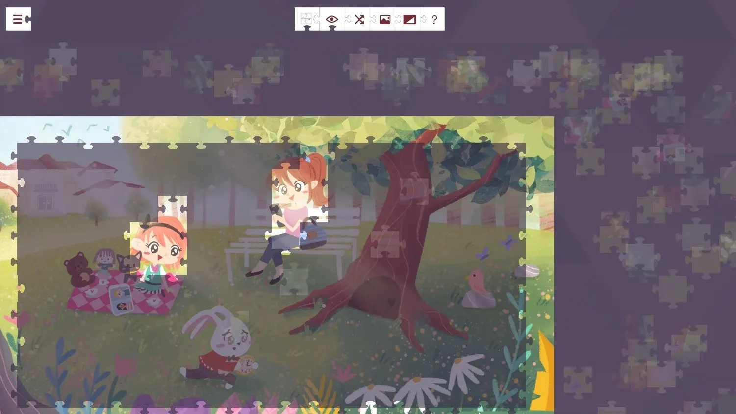 Alice in Wonderland - a jigsaw puzzle tale media 6
