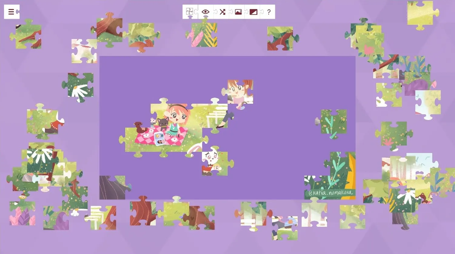 Alice in Wonderland - a jigsaw puzzle tale media 11