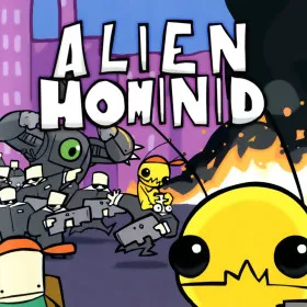 Обкладинка гри Alien Hominid HD
