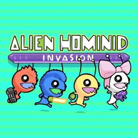 Обкладинка гри Alien Hominid Invasion