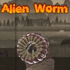 Обкладинка гри Alien worm