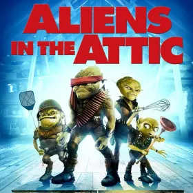 Обкладинка гри Aliens in the Attic