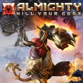 Обкладинка гри Almighty: Kill Your Gods