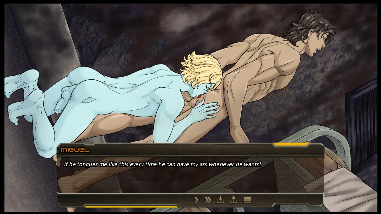 Alpha Hole Prison - A Yaoi, Gay, Bara Visual Novel media 5