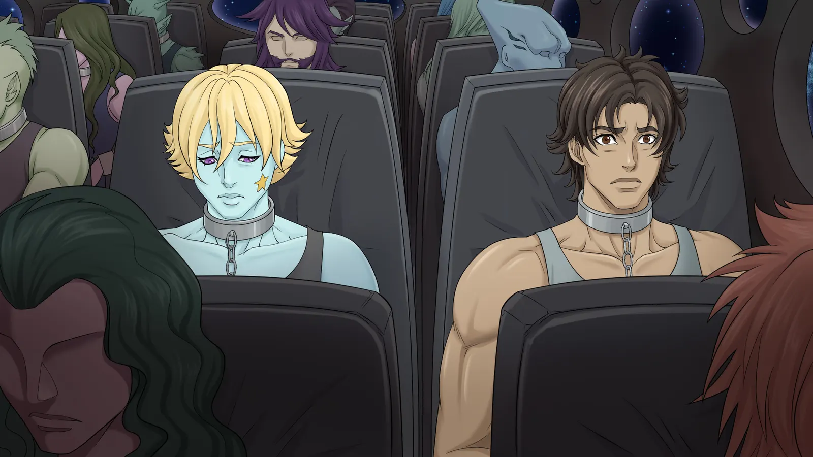 Alpha Hole Prison - A Yaoi, Gay, Bara Visual Novel media 7
