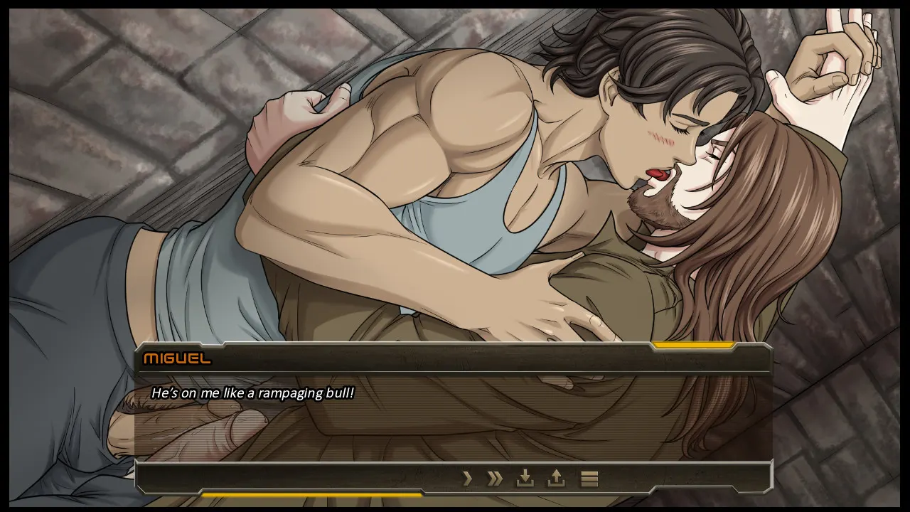 Alpha Hole Prison - A Yaoi, Gay, Bara Visual Novel media 12